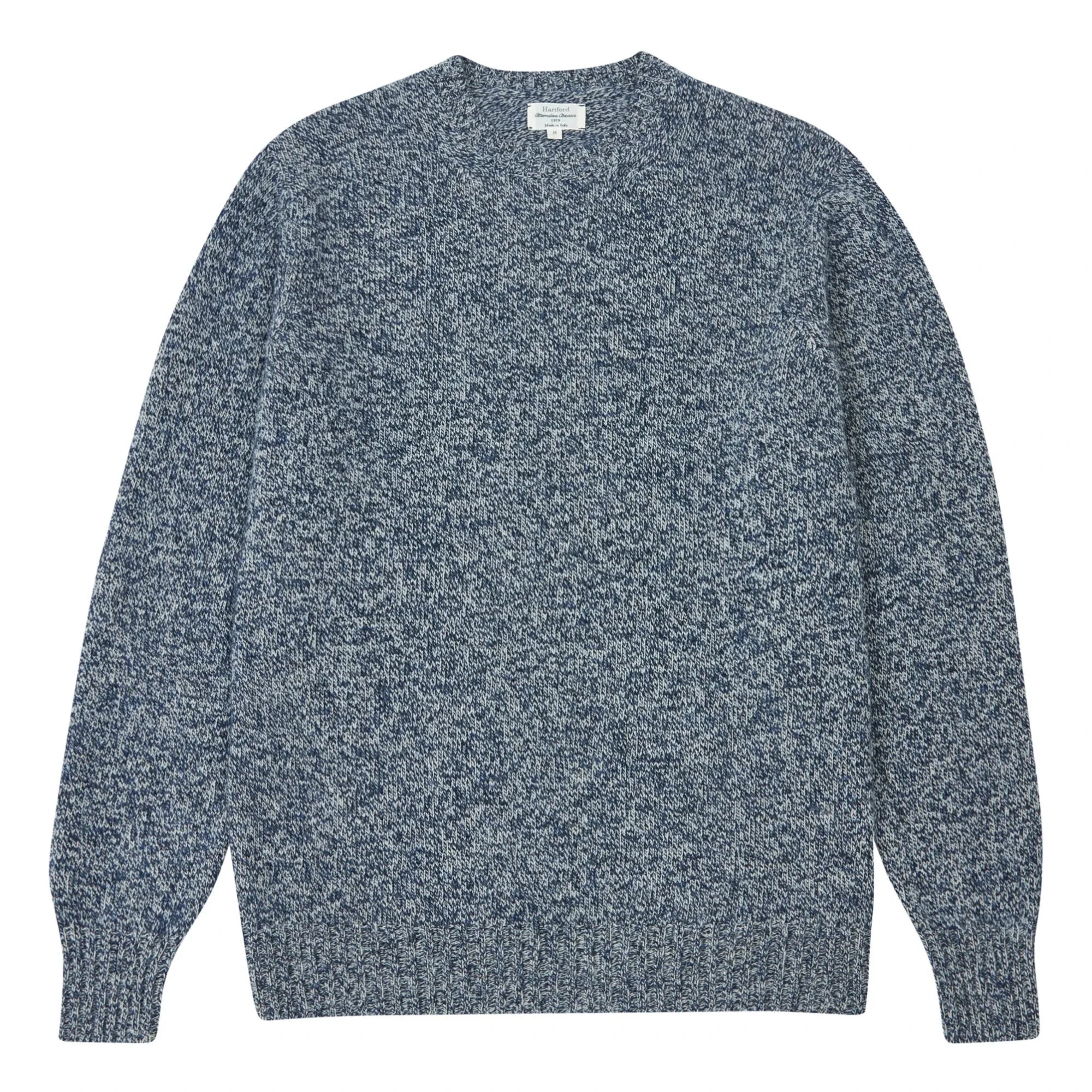 Hartford - Shetland Sweatshirt | Indigo Blue