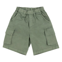Babe & Tess - Bermuda Cargo Shorts | Green