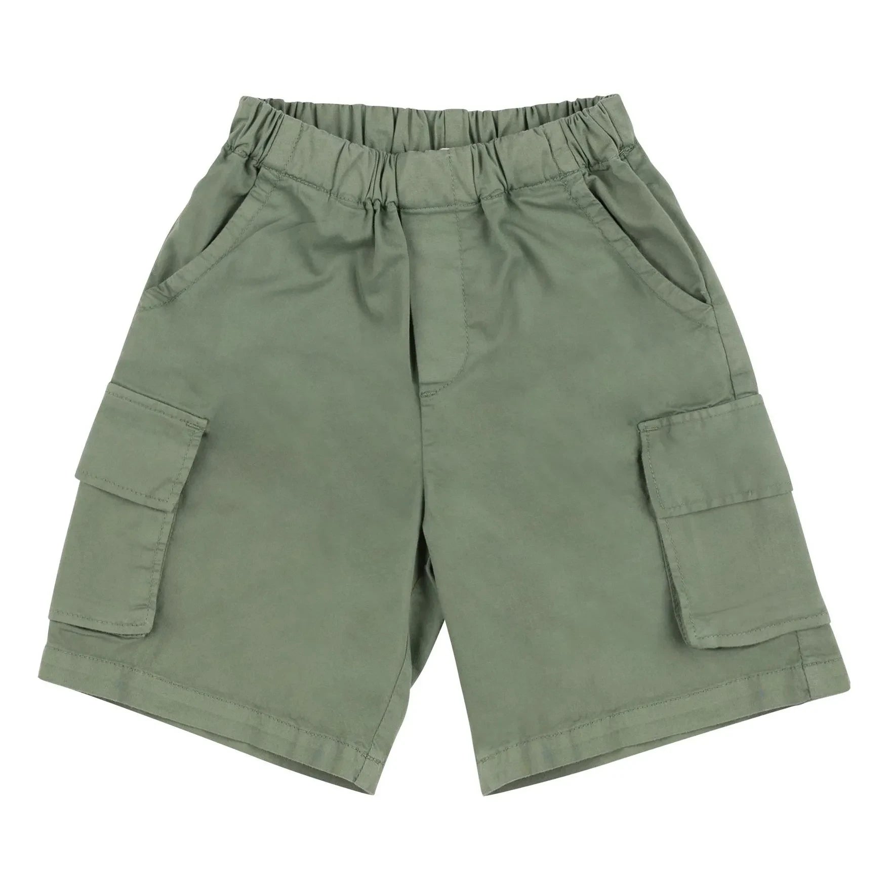Babe & Tess - Bermuda Cargo Shorts | Green