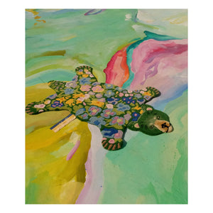 Doing Goods - Wool Bear Rug Josie Jardin | Green