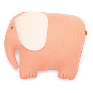 Muskhane - Pasu Wool Felt Cushion | Blush