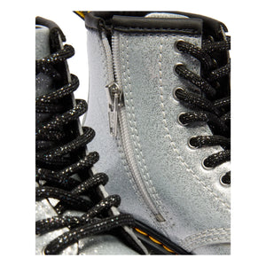 Dr Martens - 1460 J Glitter Boots | Silver