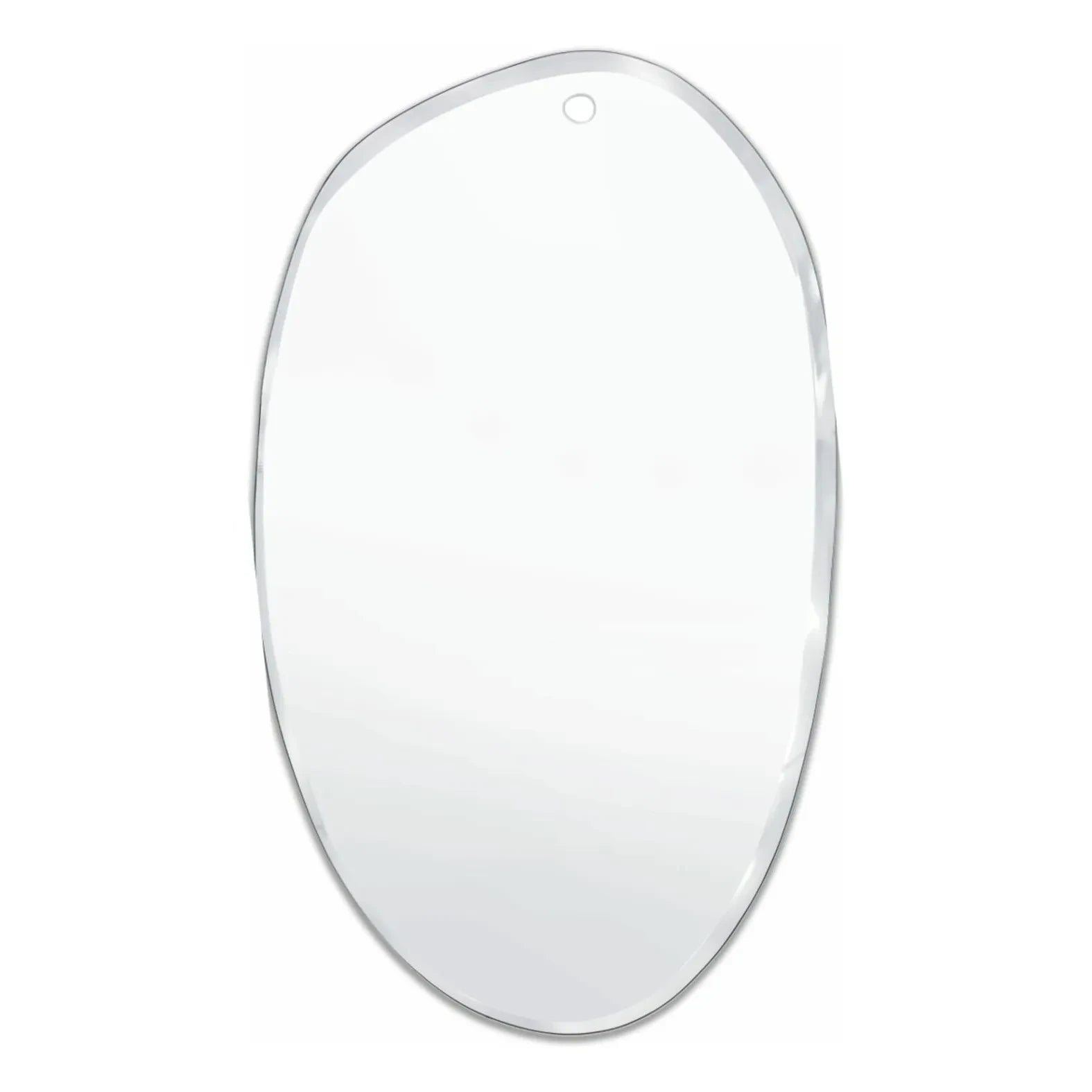 M Nuance - Extra Flat Grooved Oval Mirror - 60x100 cm
