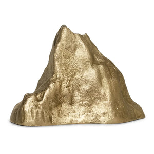 Ferm Living - Stone Brass Candle Holder | Brass