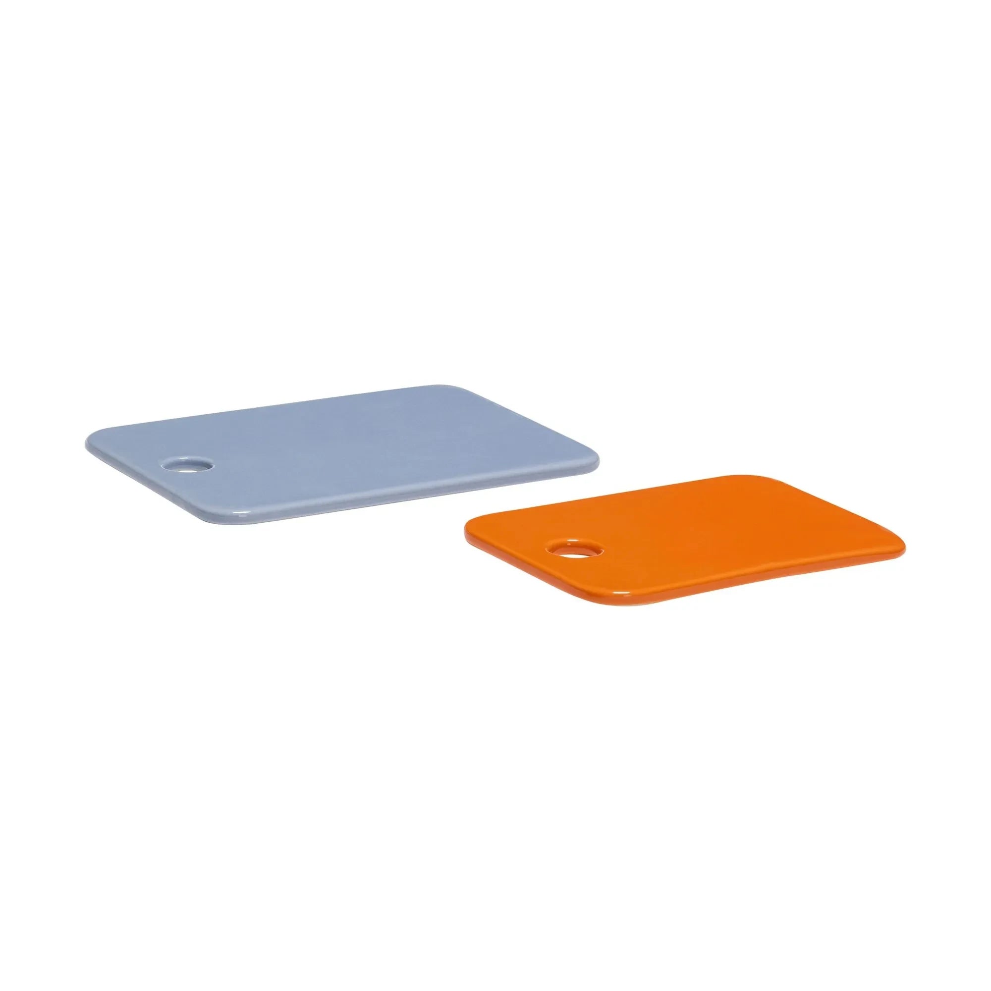 Hübsch - Amare ceramic boards - Set of 2 | Light Blue