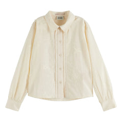 Scotch & Soda - Embroidered Shirt | Ivory