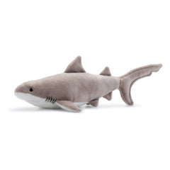 Bon Ton Toys - Large White Shark Plush Toy | Gray