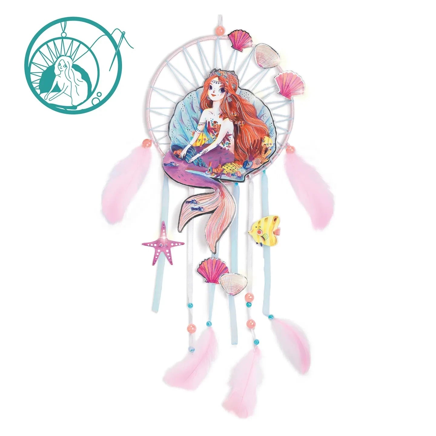 Djeco - DIY Kit - Sweet Mermaid Dream Catcher
