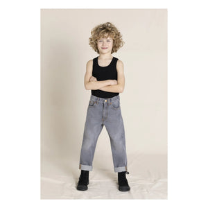 Finger in the nose - Ollibis Baggy Jeans | Gray Denim