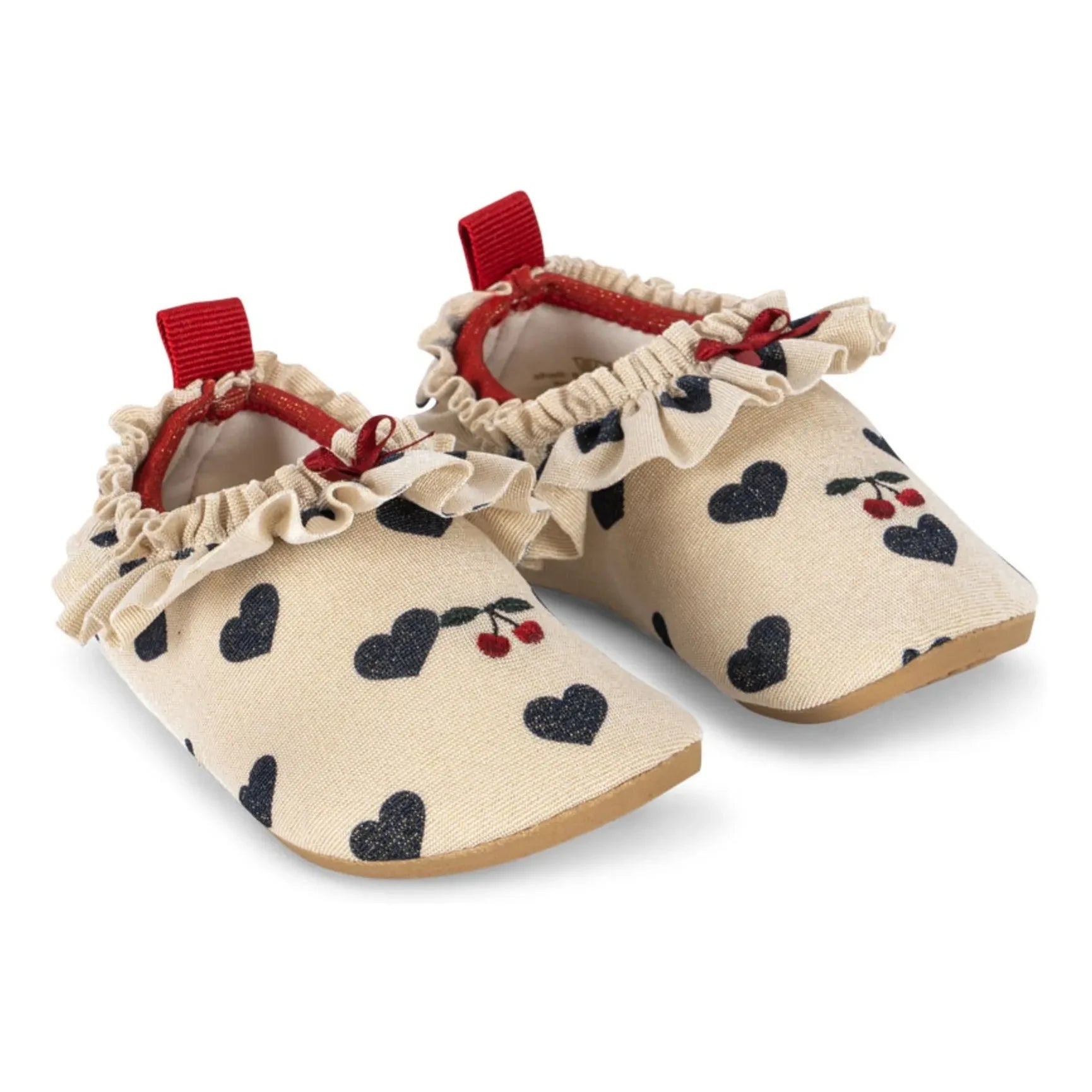 Konges Sløjd - Manon Cœurs water shoes | Ecru