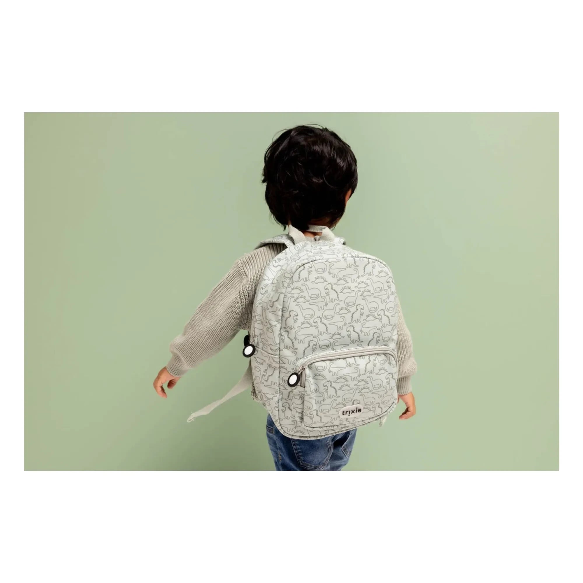 Trixie - Bold Dino Backpack | Verdigris