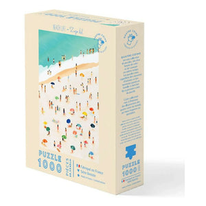 La Petite Épicerie - Melisa Bilgici Signed Beach Life Puzzle - 1000 Pieces