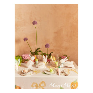 Meri Meri - Pastel Bahar Çiçekli Tabaklar - 8'li Set