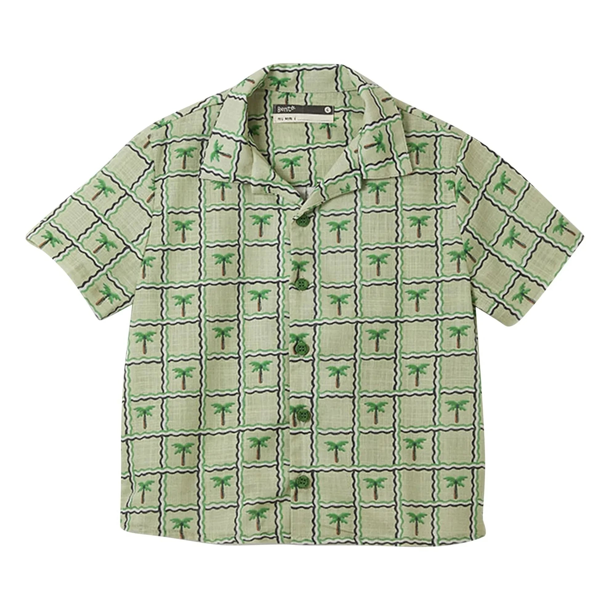 Fabula - Palm tree shirt | Light green