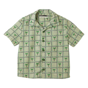 Fabula - Palm tree shirt | Light green