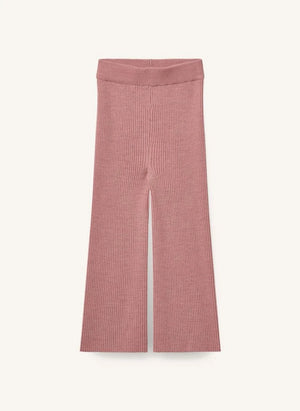 Copenhagen Colors - Salaş Kesim Merinos Yün Pantolon | Toz Pembe