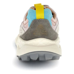 Flower Mountain - Yamano 3 Süet ve Naylon Sneaker | Açık Pembe