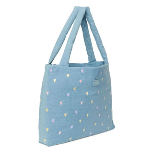 Studio Noos - Hearts Denim Mom Çanta