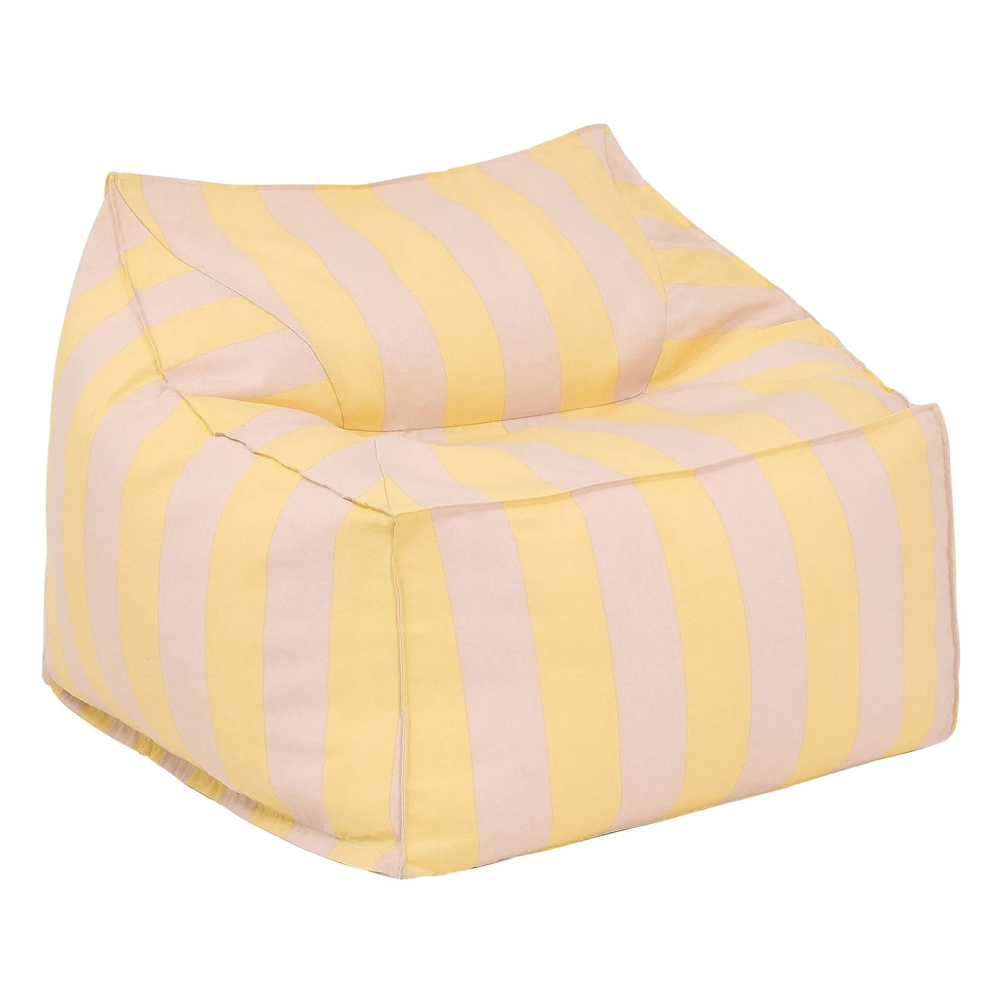 Nobodinoz - Lenny outdoor beanbag chair | Yellow