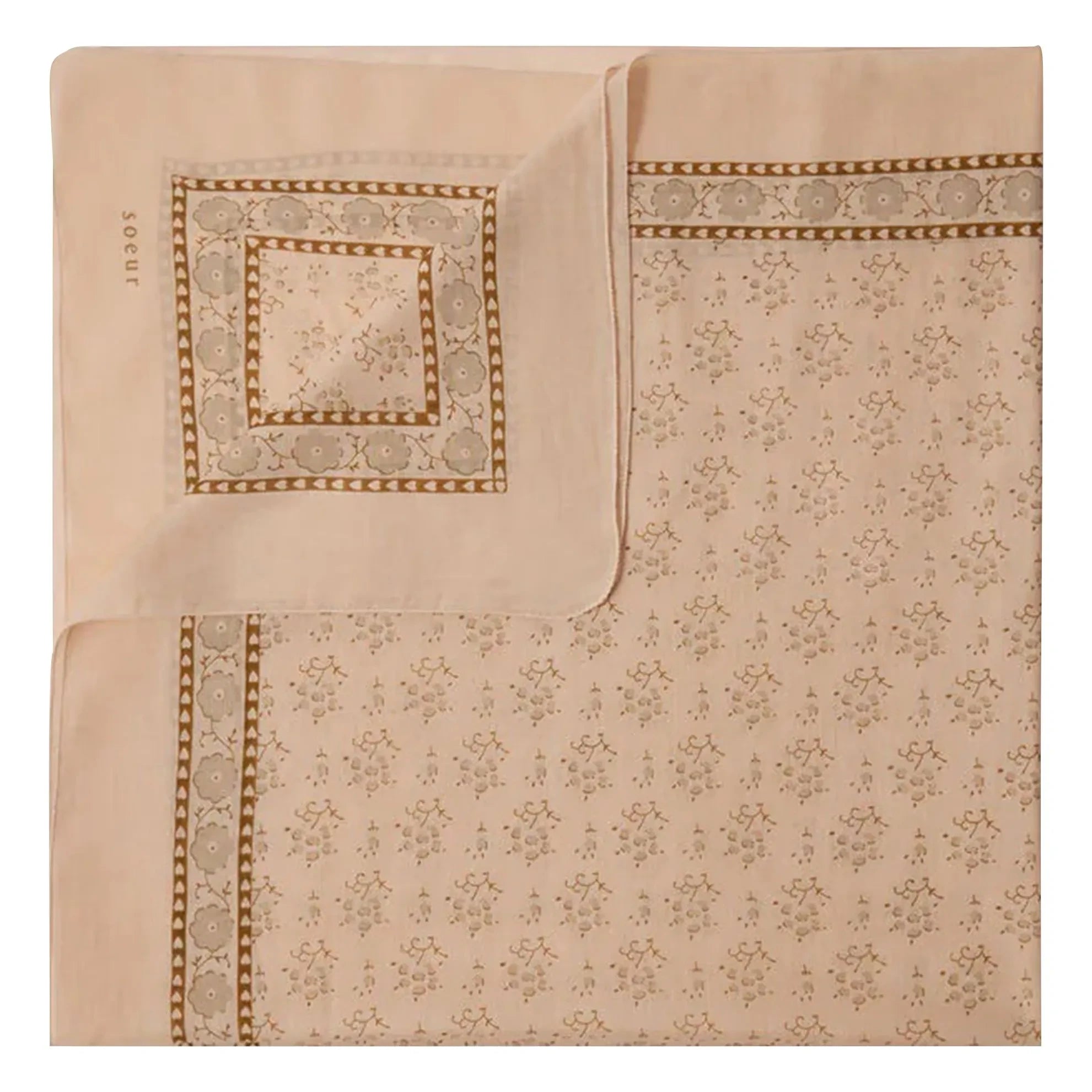 Soeur - Classic Cotton Shawl | Pink