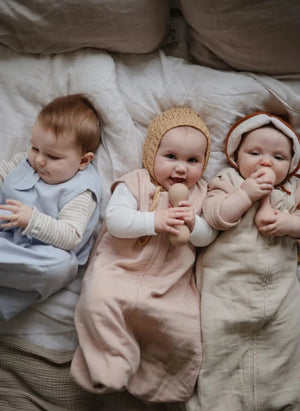 Mushie - Lightweight sleeping bag, made of organic cotton | Powder Pink