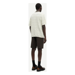 Samsoe Samsoe - Sapercy Short Sleeve Knit Shirt | White