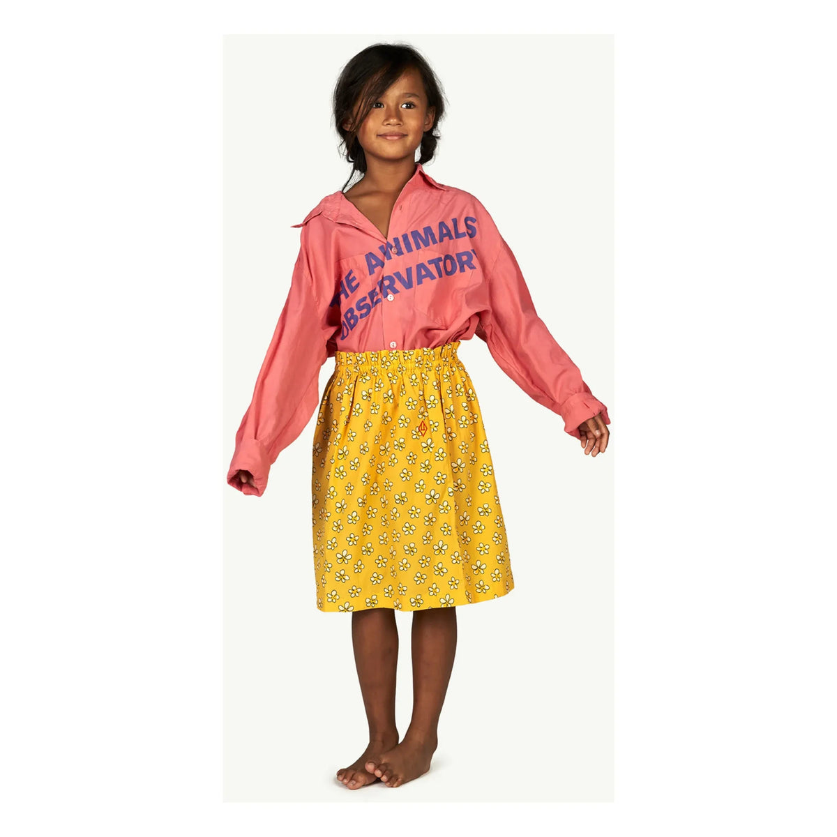 The Animals Observatory - Kitten Skirt | Sunflower Yellow