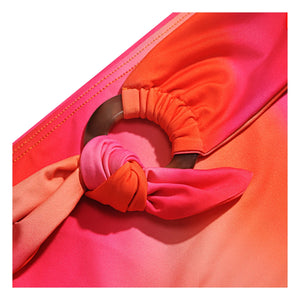 Icone - Yüksek Bel Külotlu Çorap Amber | Fuchsia