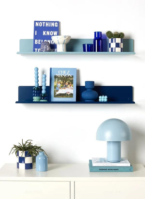 Mustard Made - Ledge Metal Wall Shelf | Ocean
