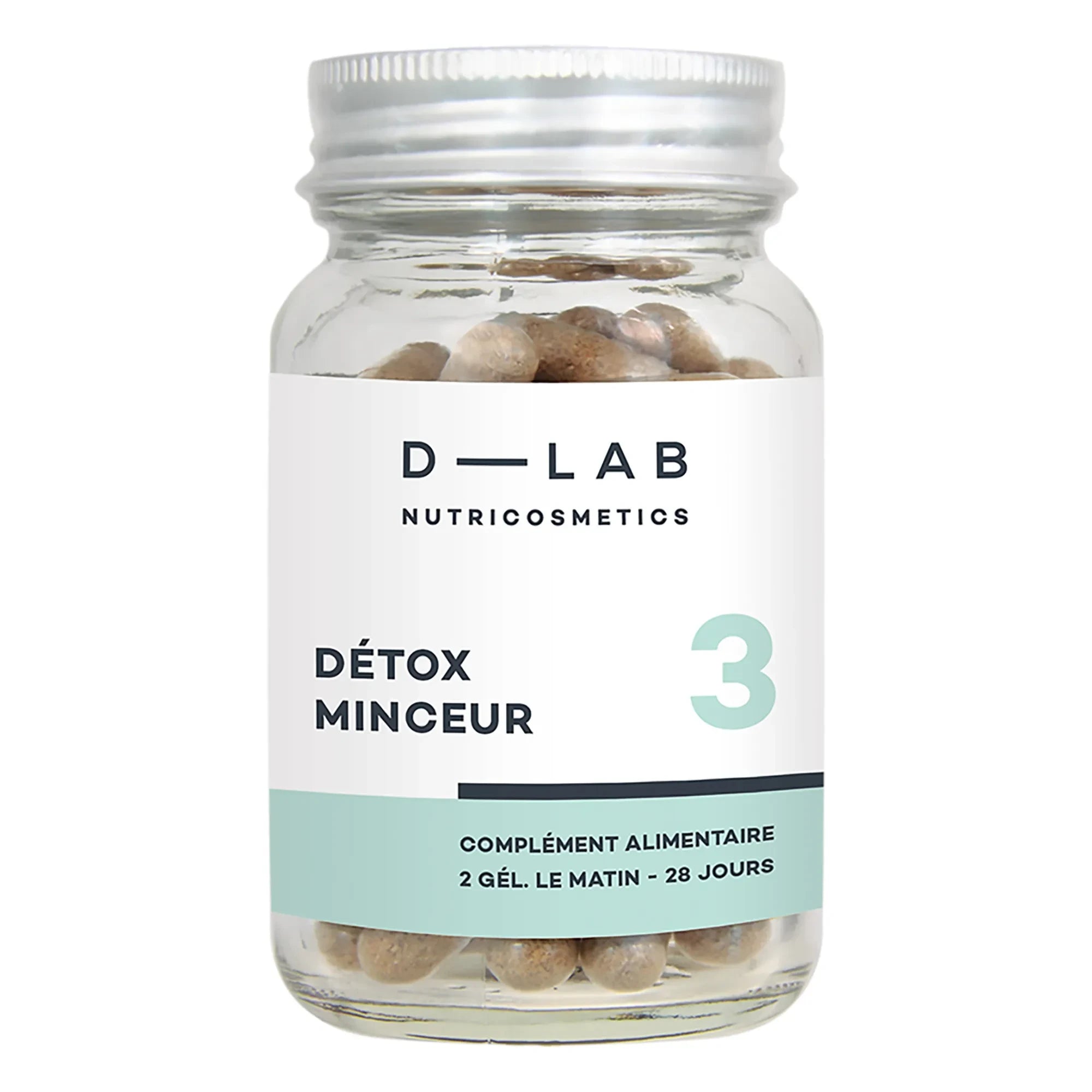 D-LAB NUTRICOSMETICS - Weight Loss Detox Supplements - 1 Month