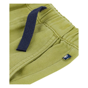 Petit Bateau - Düz Kesim Twill Pantolon | Haki