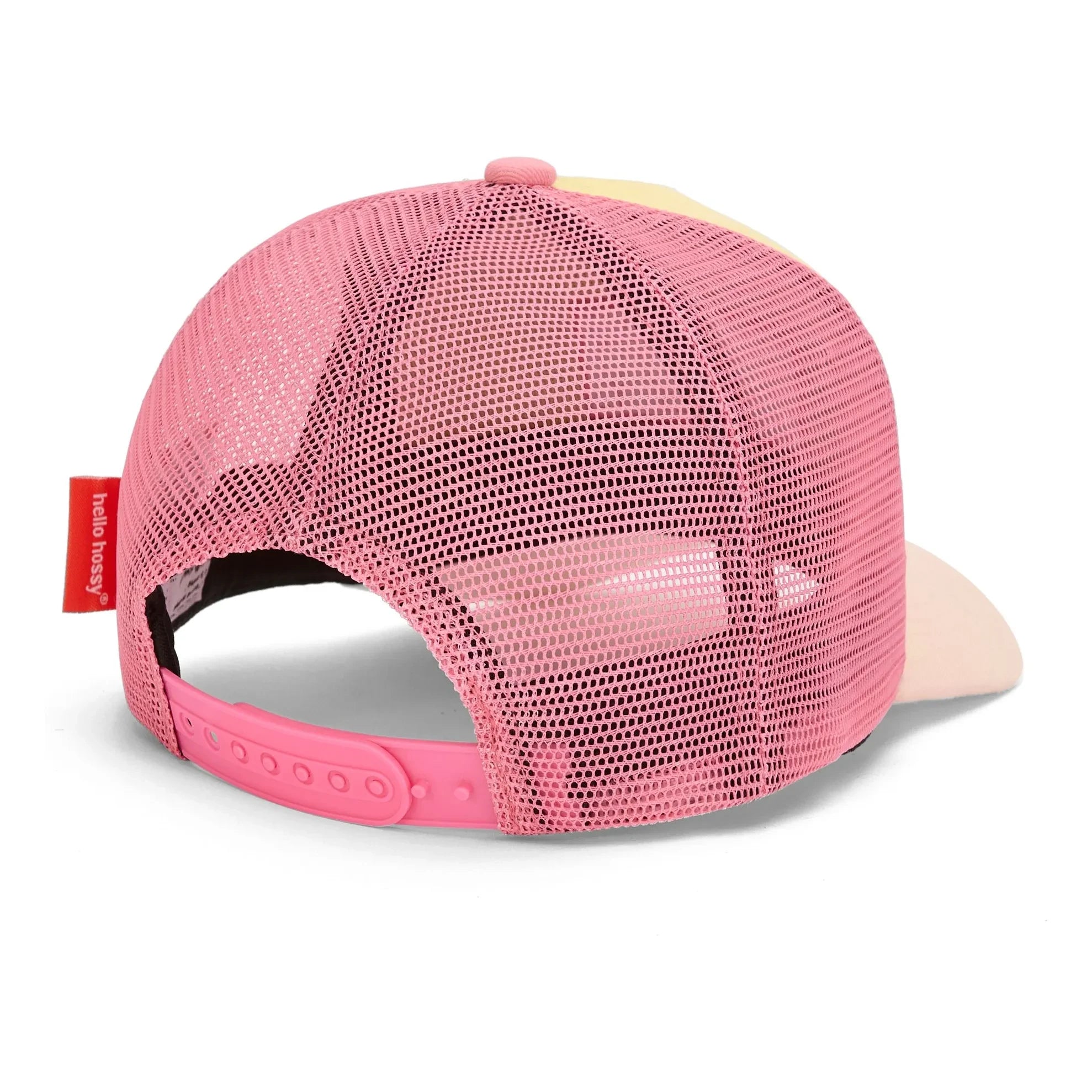 Hello Hossy - Trucker Cap with Curved Visor | Light Yellow