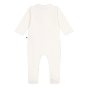 Petit Bateau - Organic Cotton Dors Bien Pajamas Petit Amour Tubique | White