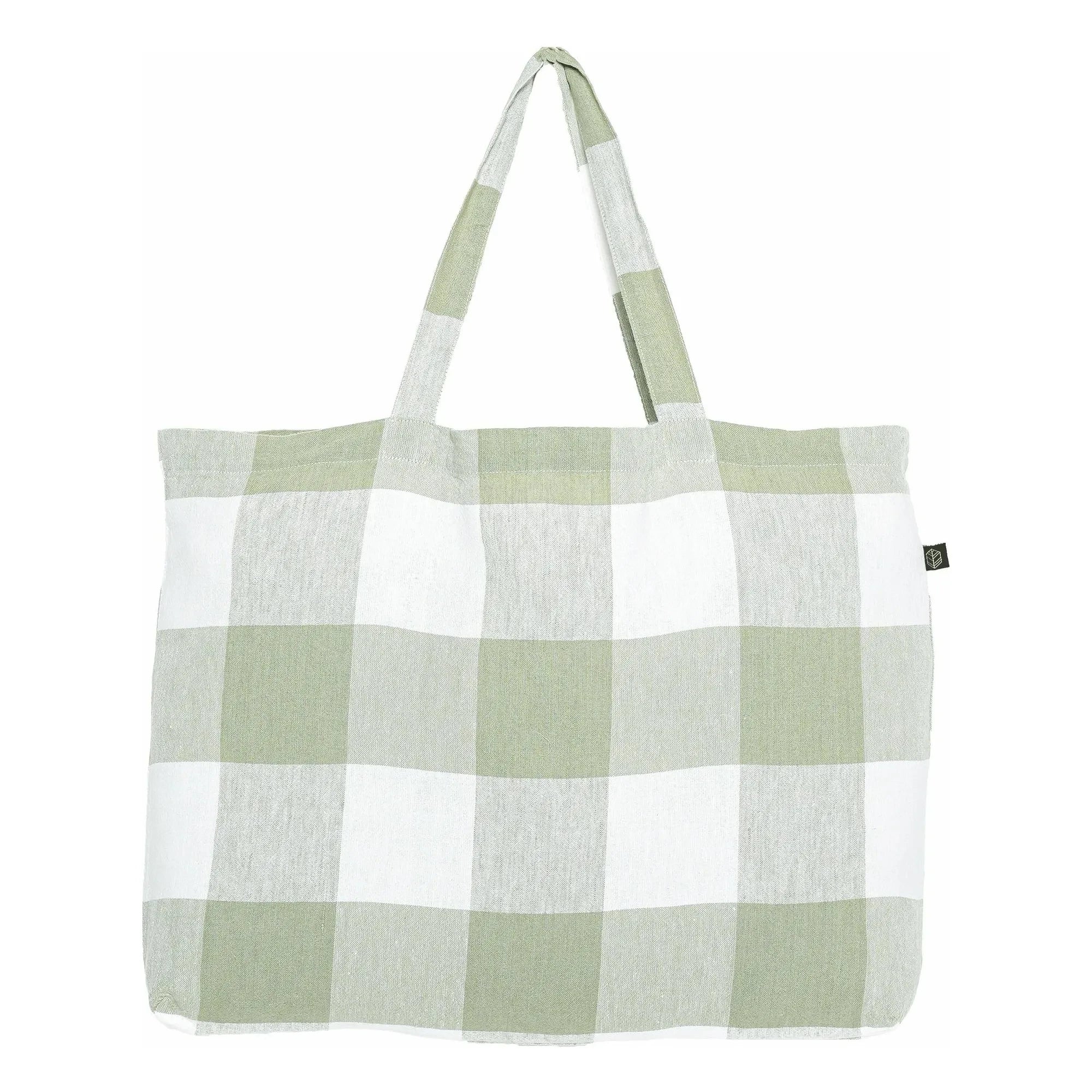 Haomy - Palma II Shopping Bag | Almond Green