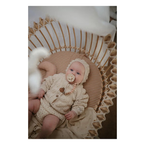 Bermbach Handcrafted - Lola Wicker Crib - Cotton Rope