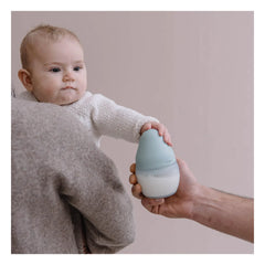 Elhée - Orthodontic Pacifier Medical Silicone Bottle | Mint Green