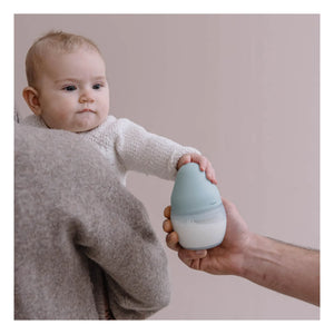 Elhée - Orthodontic Pacifier Medical Silicone Bottle | Mint Green