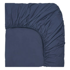 Suite 702 - Organic Percale Sheet | Navy
