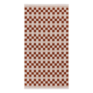 Baina - Busby bath towel | Terracotta