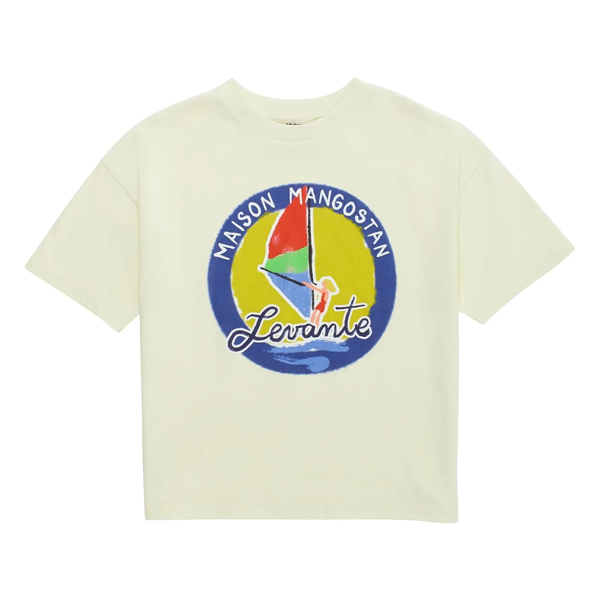 Maison Mangostan - Levante T-shirt | Pale Yellow