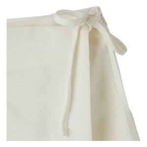 Fabula - Ruched Mini Skirt | White