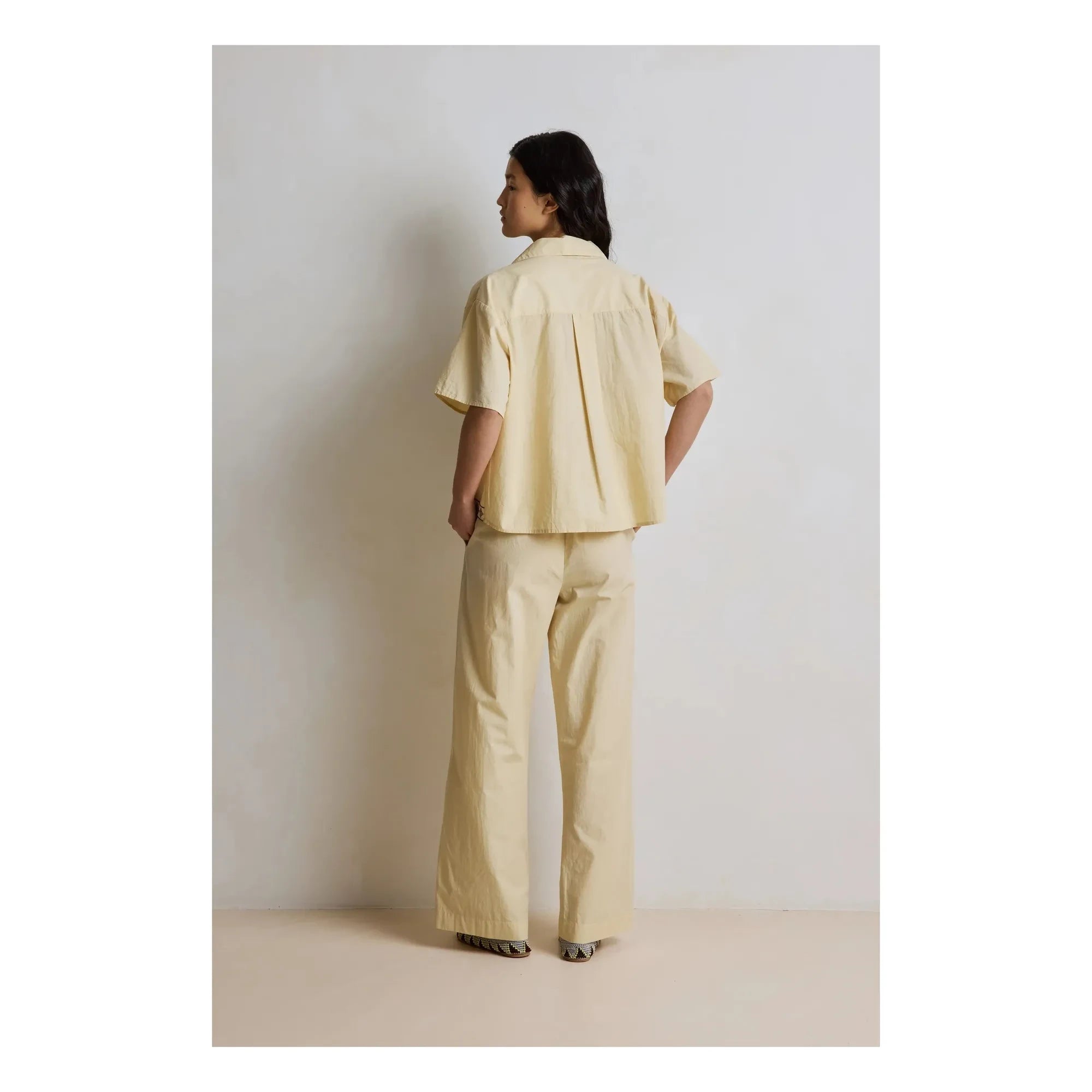 Hod - Claire Cotton Shirt | Champagne