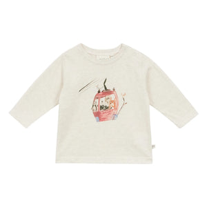 Arsène et Les Pipelettes - Organic Cotton Golbert T-Shirt | Beige