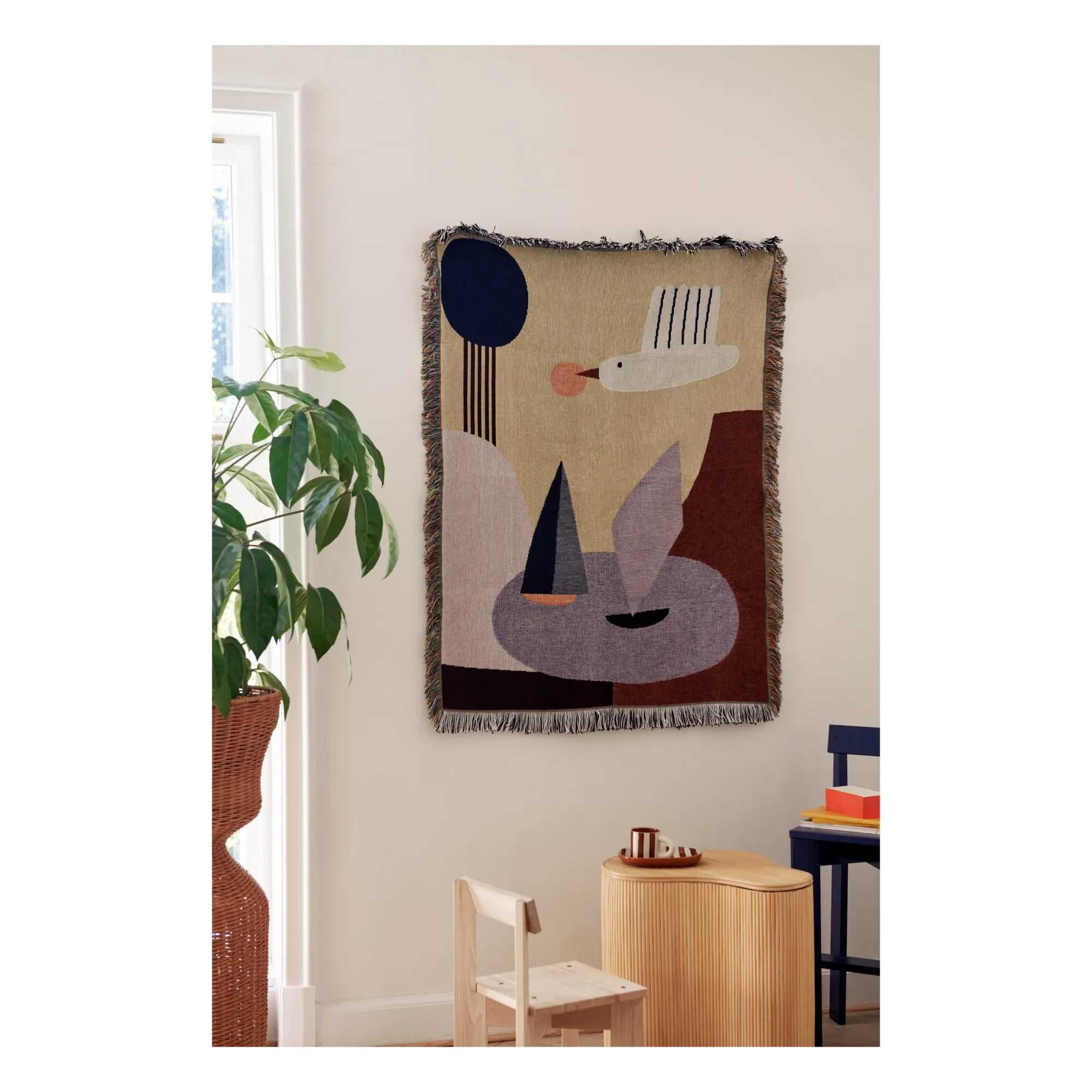 Ferm Living Kids - Hanging Bird Rug