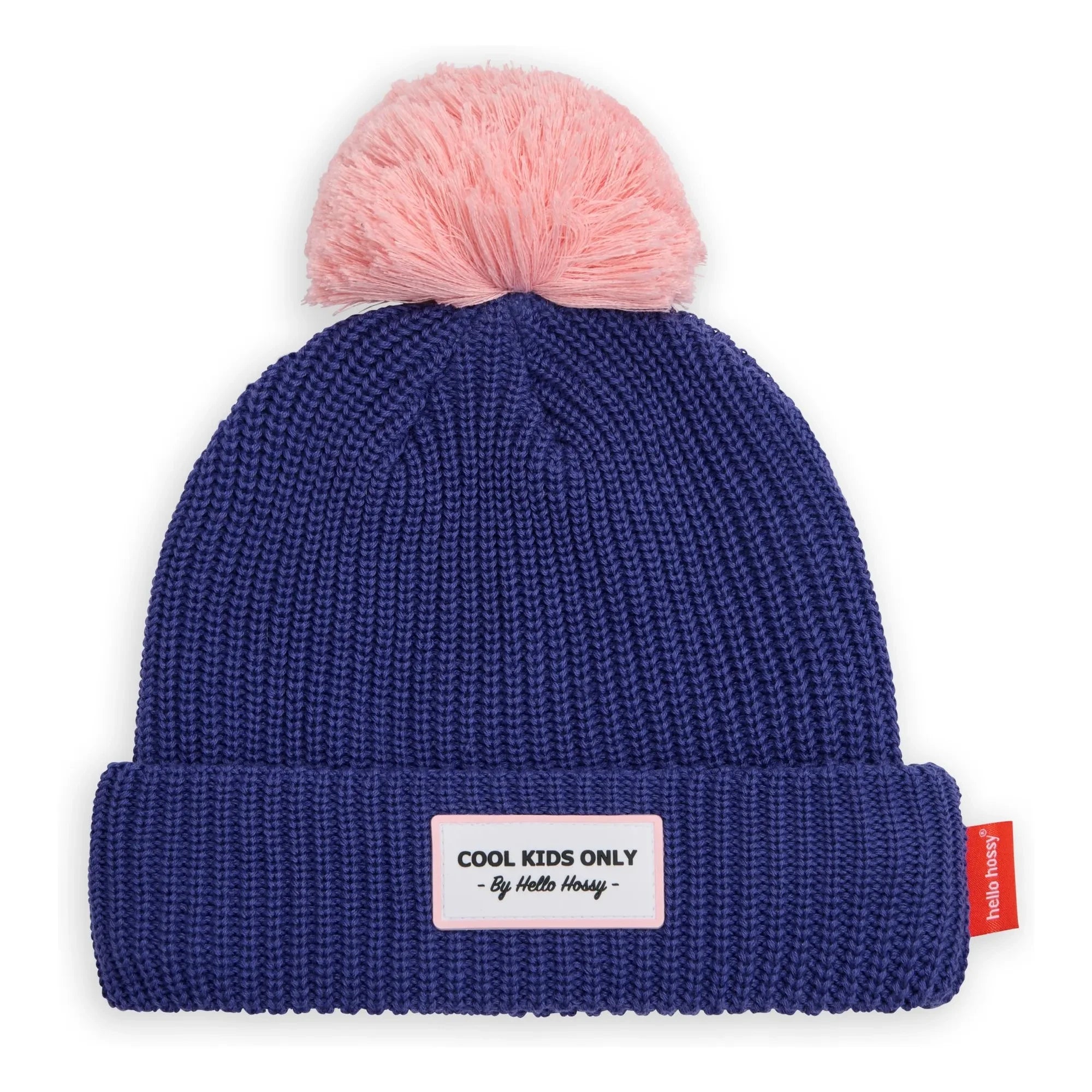Hello Hossy - Organic Cotton Block Hat | Night Blue
