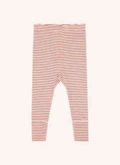 Caramel - Judd Striped Leggings | Red