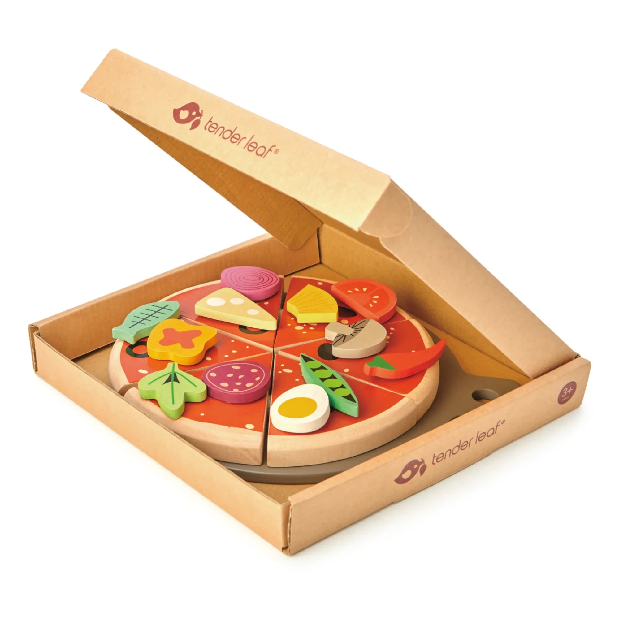 Tender Leaf Toys - Wooden Pizza Party