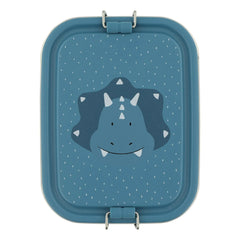Trixie - Mr. Triceratops Small Lunch Box | Blue