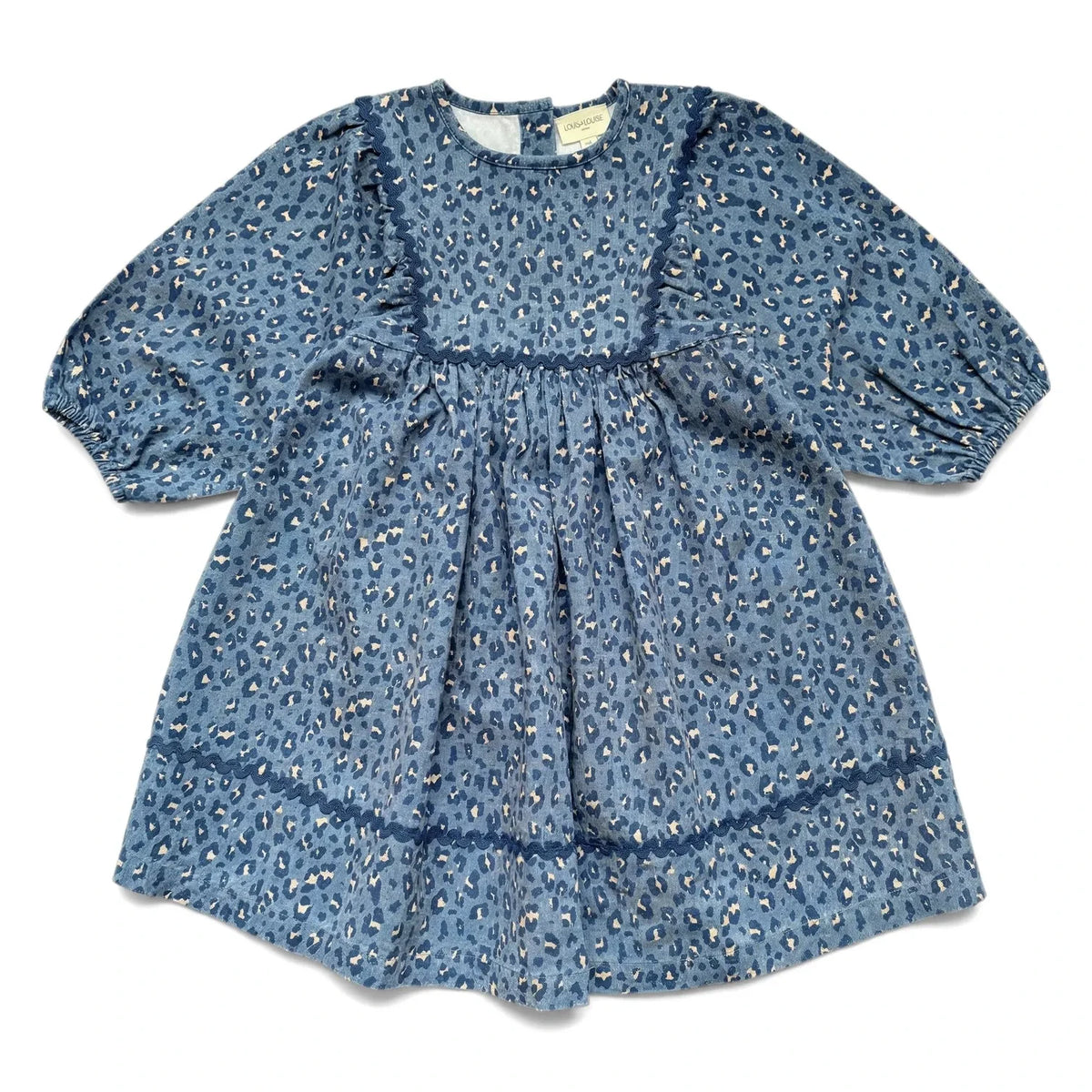 Louis Louise - Mahana Leopard Denim Dress | Mavi