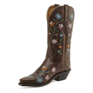Bootstock - Santiags Bouquet Dark Brown | Brown